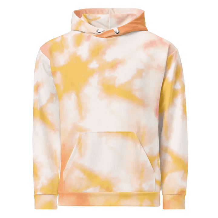 Sun-Kissed Tie-Dye Hoodie – Soft, Sporty & Eco-Friendly product image (1)