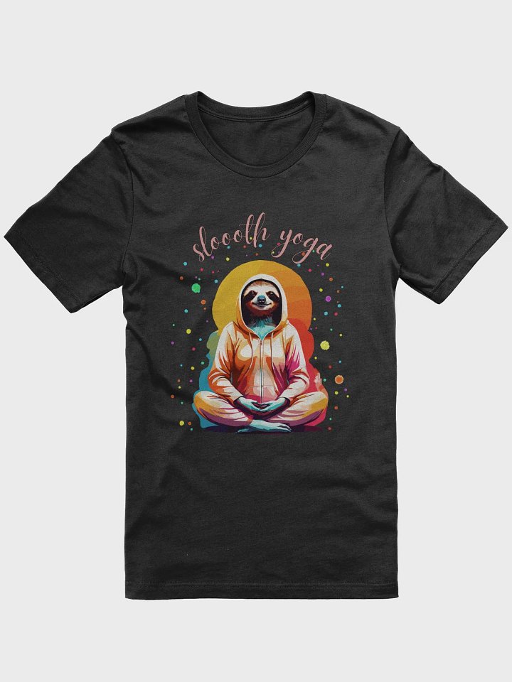 Yoga Sloth Graphic T Shirt | Sloooth Yoga product image (1)