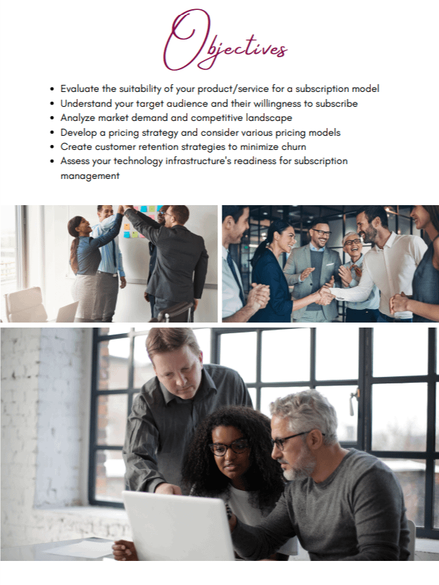 Subscription Model Readiness Workbook product image (2)
