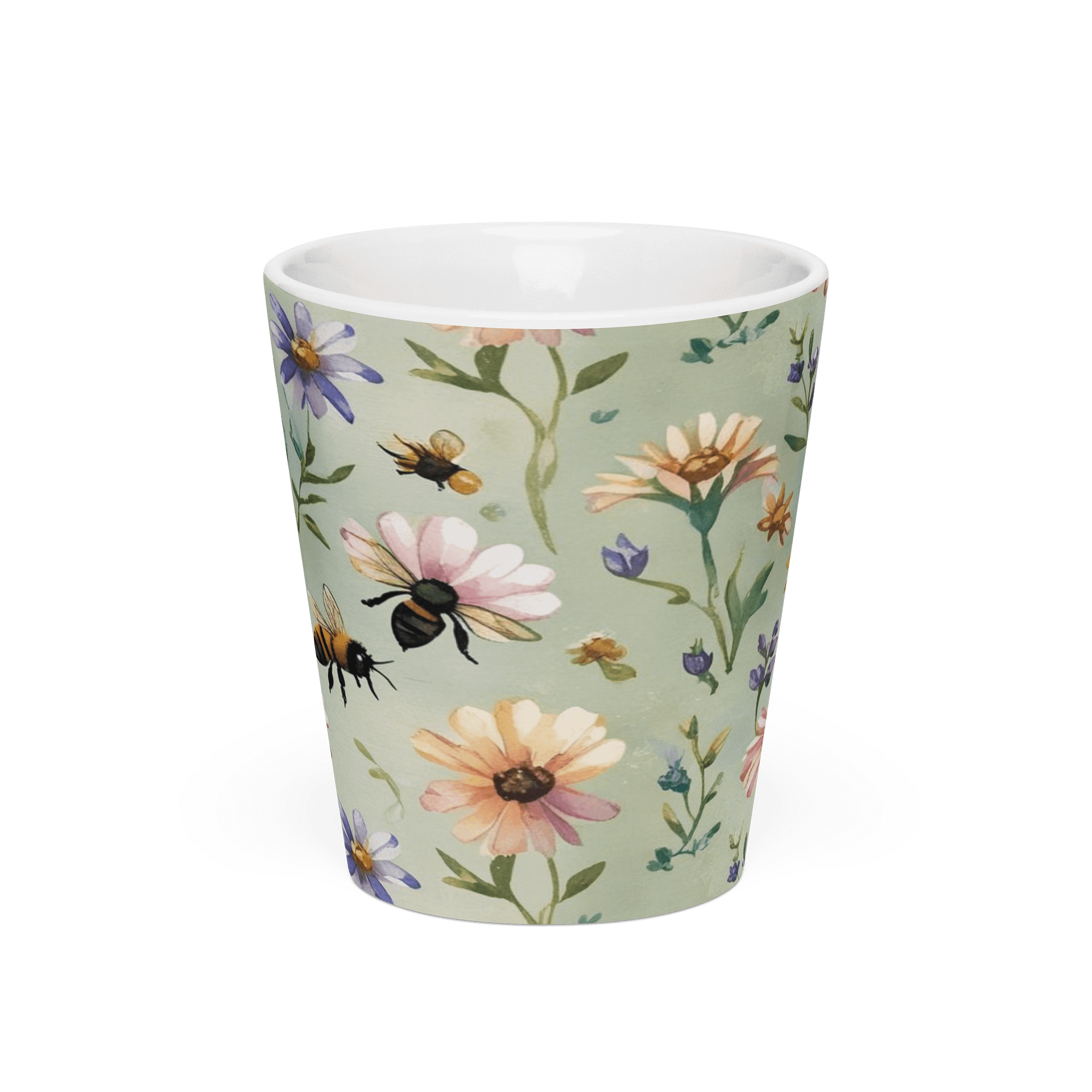 Buzzing Blooms Latte Mug product image (3)