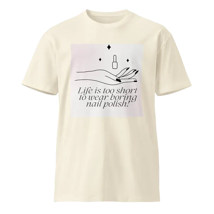 Vibrant Nail Polish Lover T-Shirt product image (1)