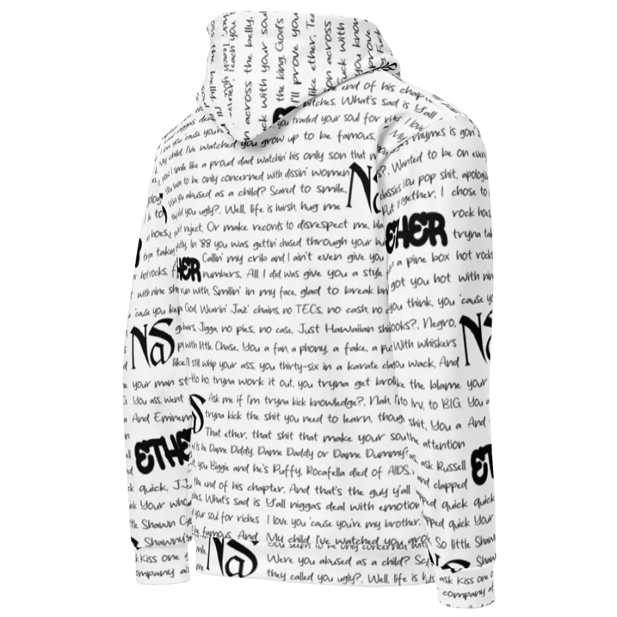 Ether - Nas - WHITE - Unisex Hoodie product image (4)