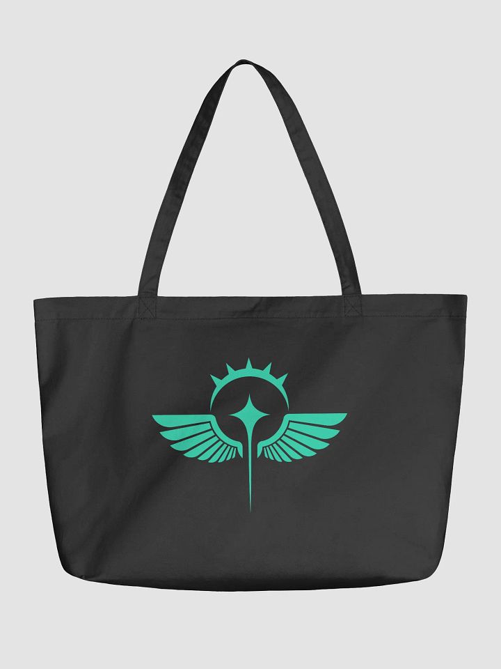 Adeptus Momfriendicus Teal Logo Bag product image (1)