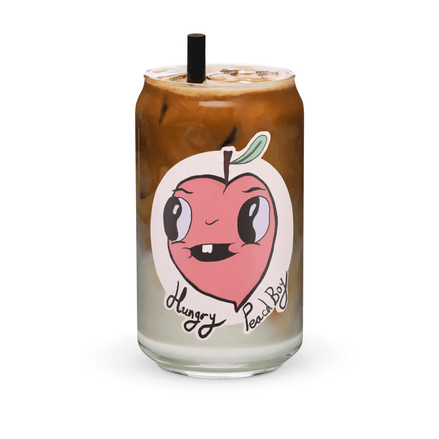 Hungry Peach Boy Glass product image (36)
