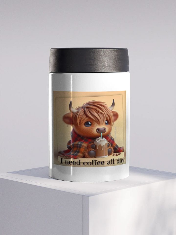 Coffee Cow Koozie product image (1)