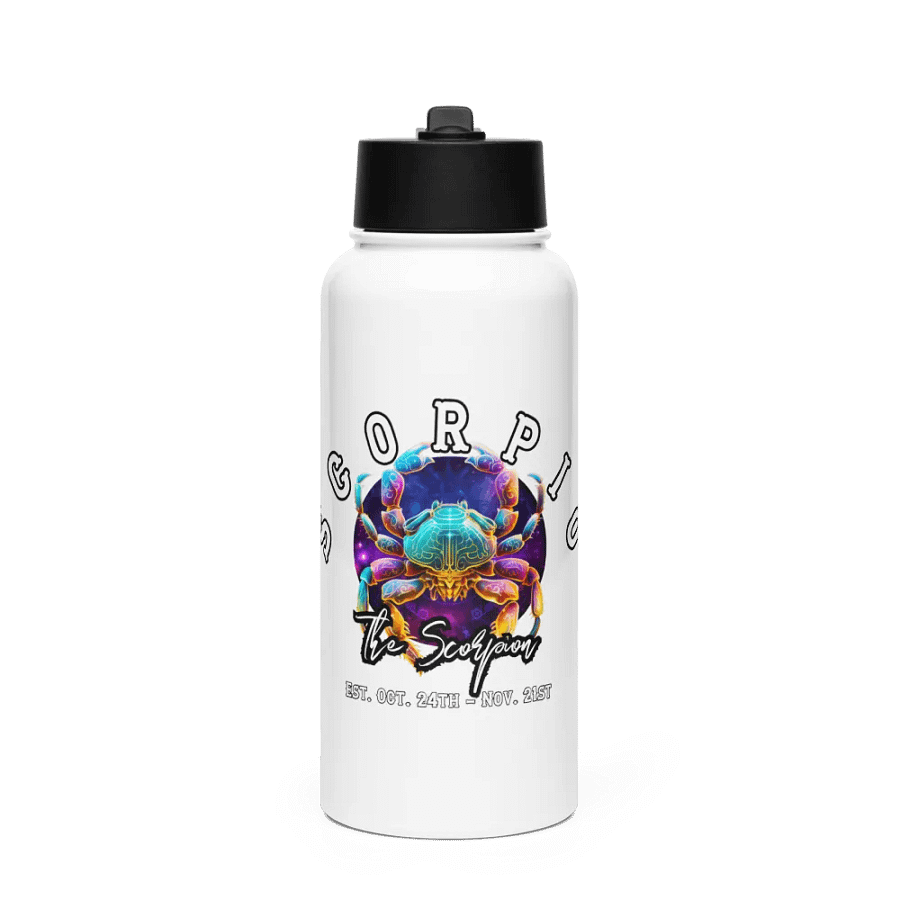 Scorpio - Zodiac Sports Stainless Steel Water Bottle product image (1)