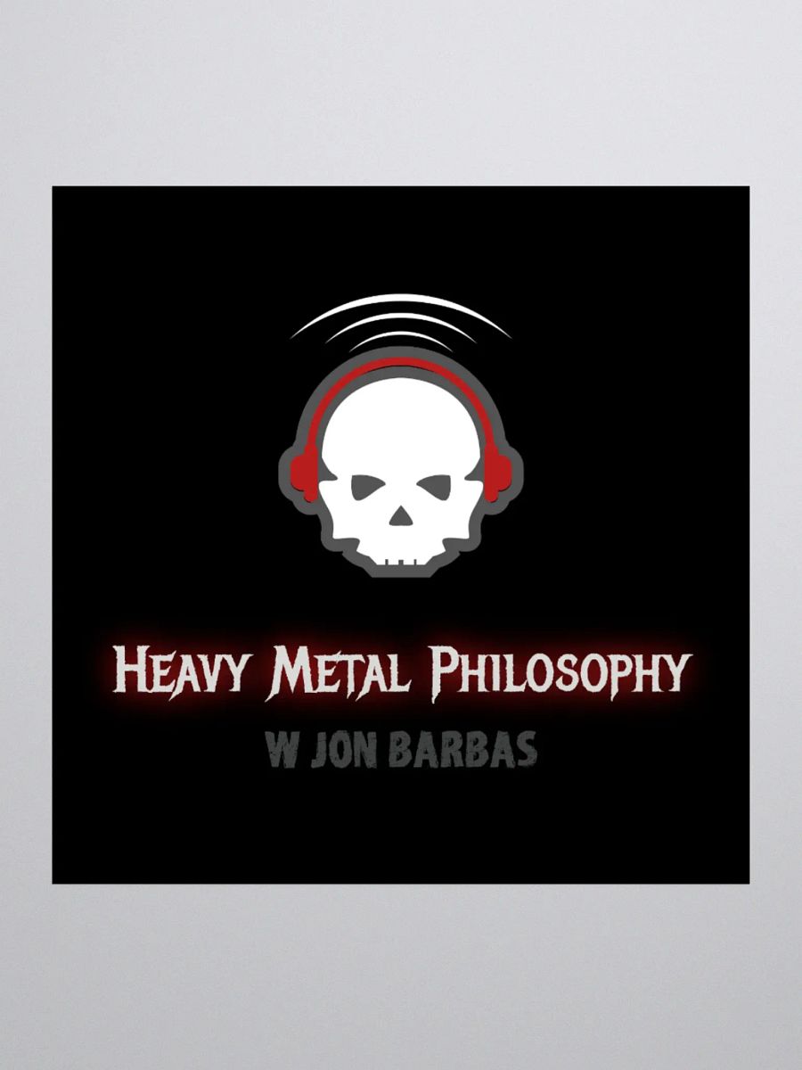 Classic Skull Logo Sticker! product image (1)