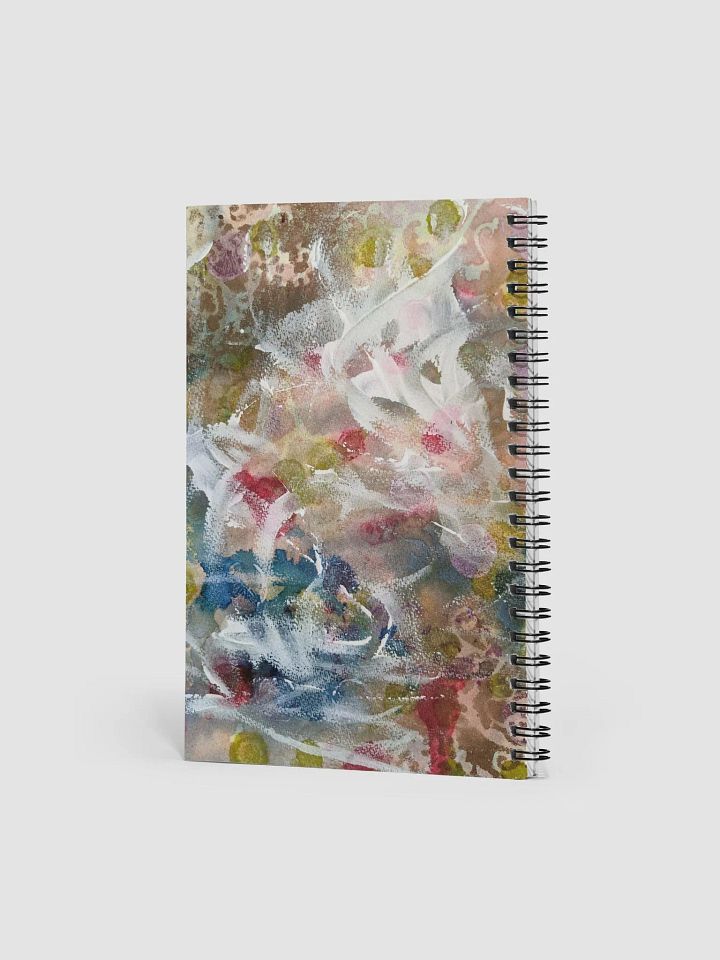 Flourish with Gold Spiral Notebook product image (2)