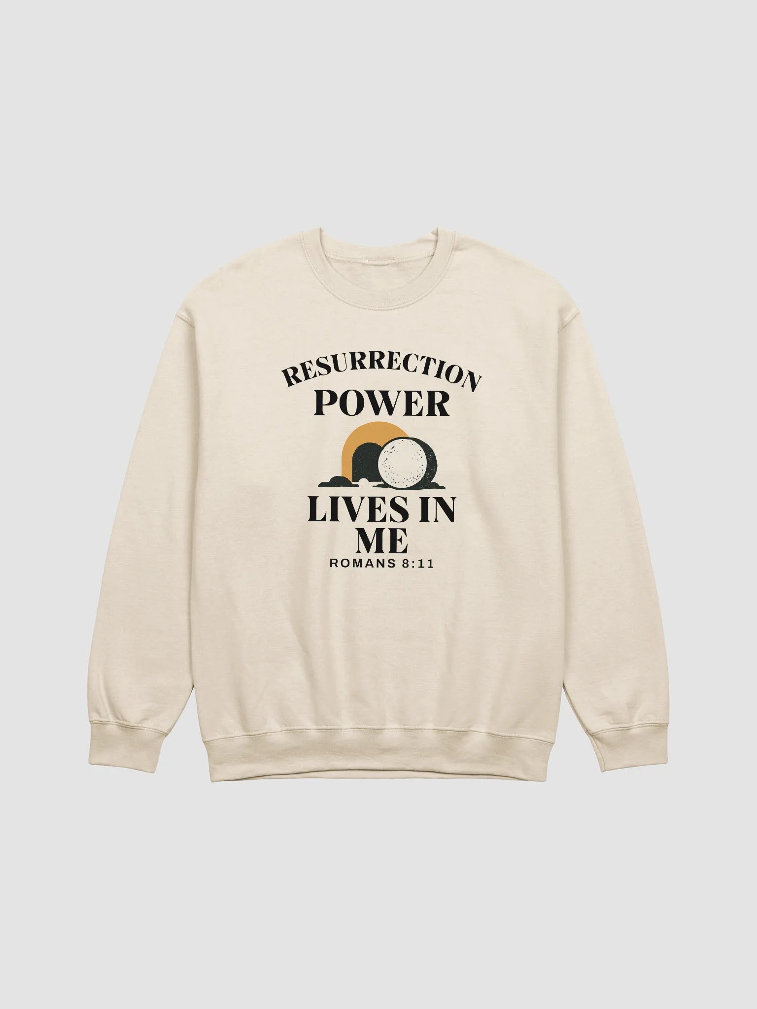 Resurrection Power Lives in Me – Christian Faith Sweatshirt product image (2)