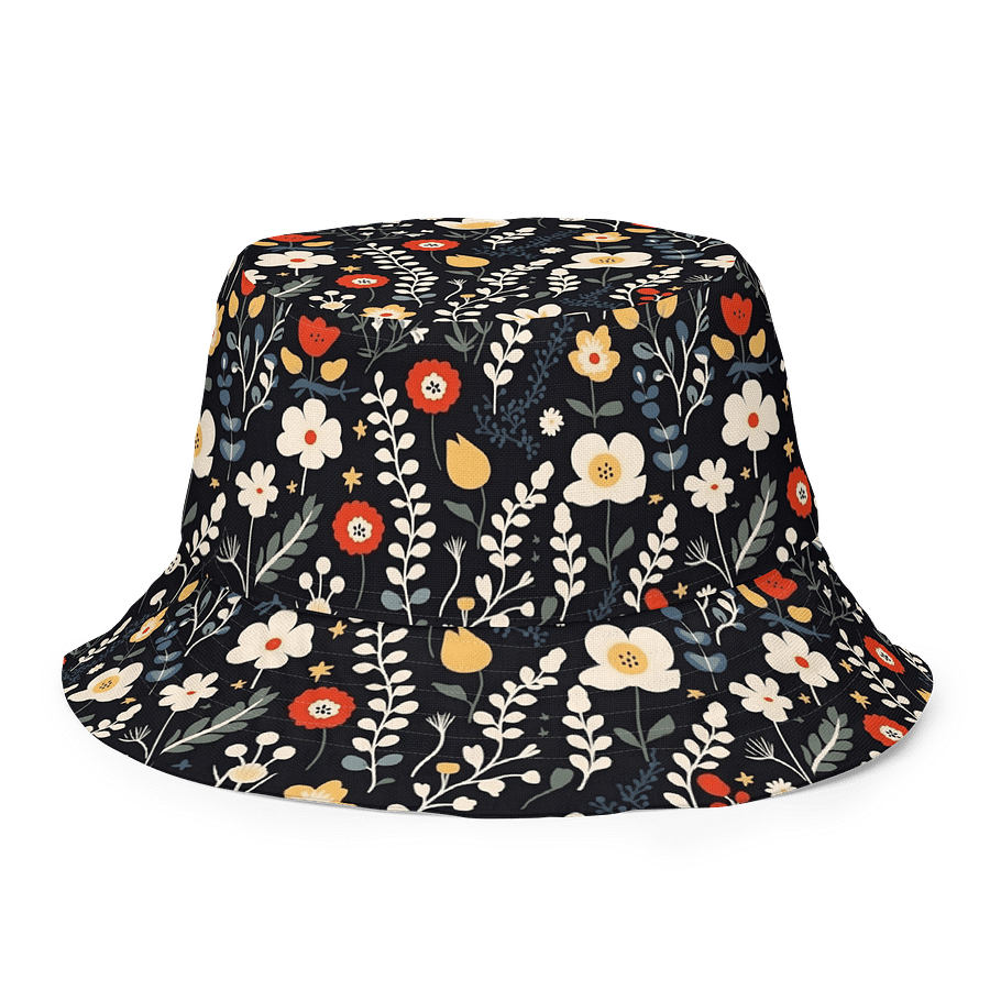 Reversible Floral Bucket Hat – Lightweight & Breathable product image (1)