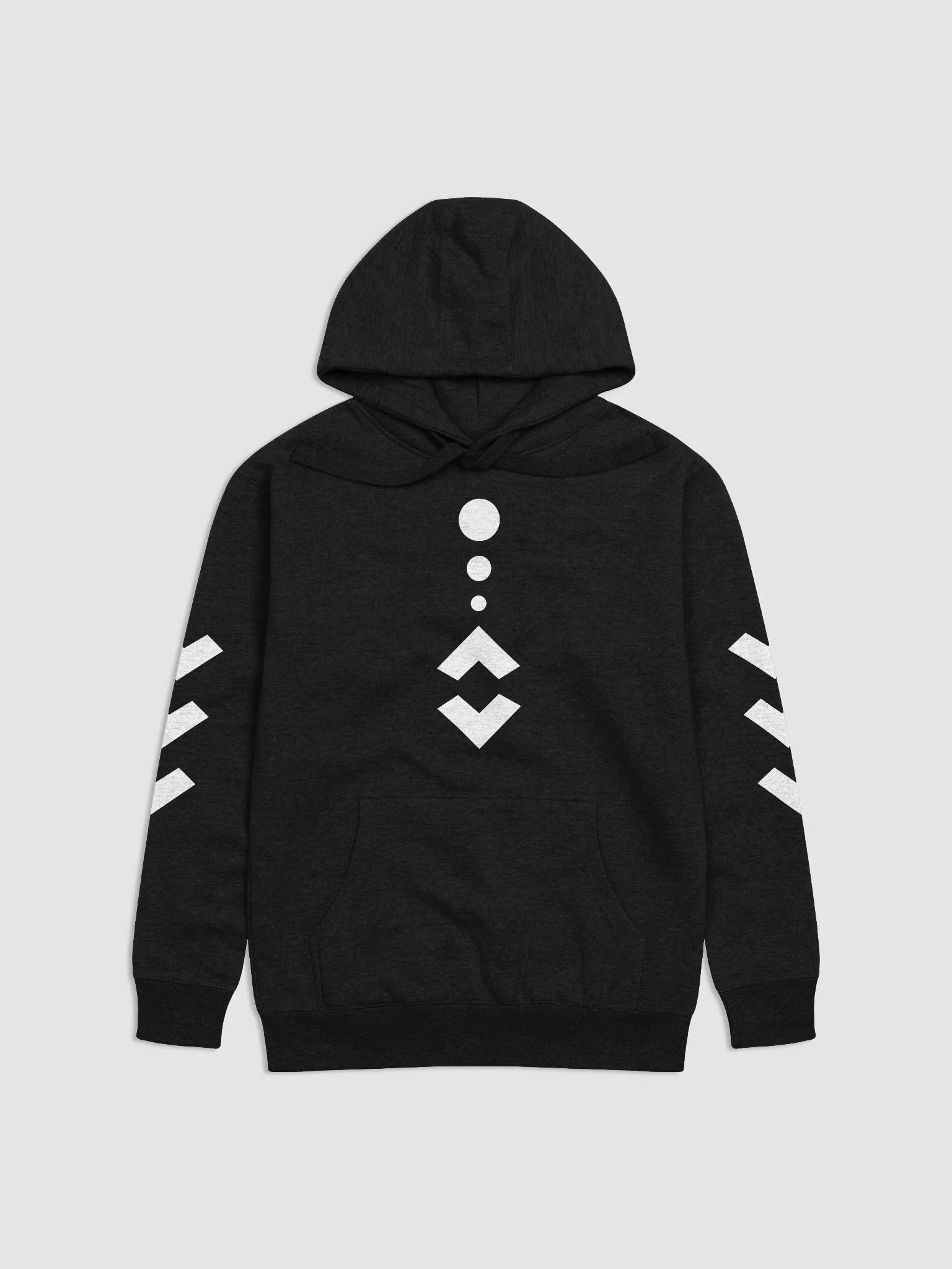 ⚫Hyroe's Hoodie V2.0 Unisex (Black) product image (1)