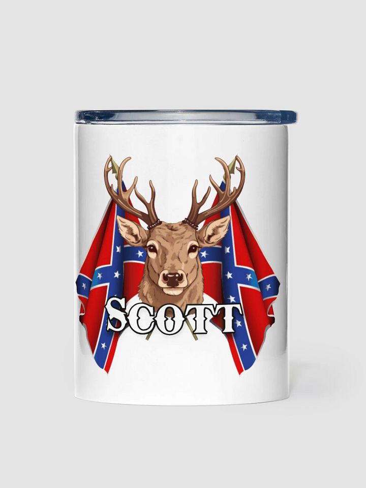 "Scott" Last Name Rebel Redneck Deer - Kids Tumbler product image (1)