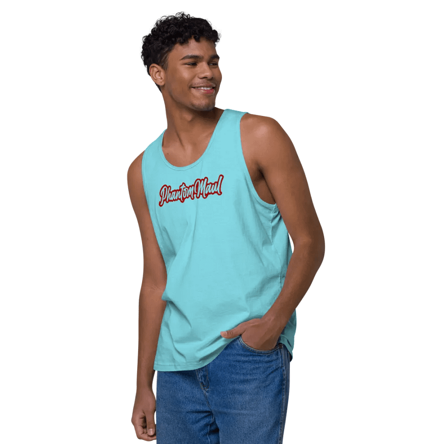 Red 'PhantomMaul' Men's Tank Top product image (162)