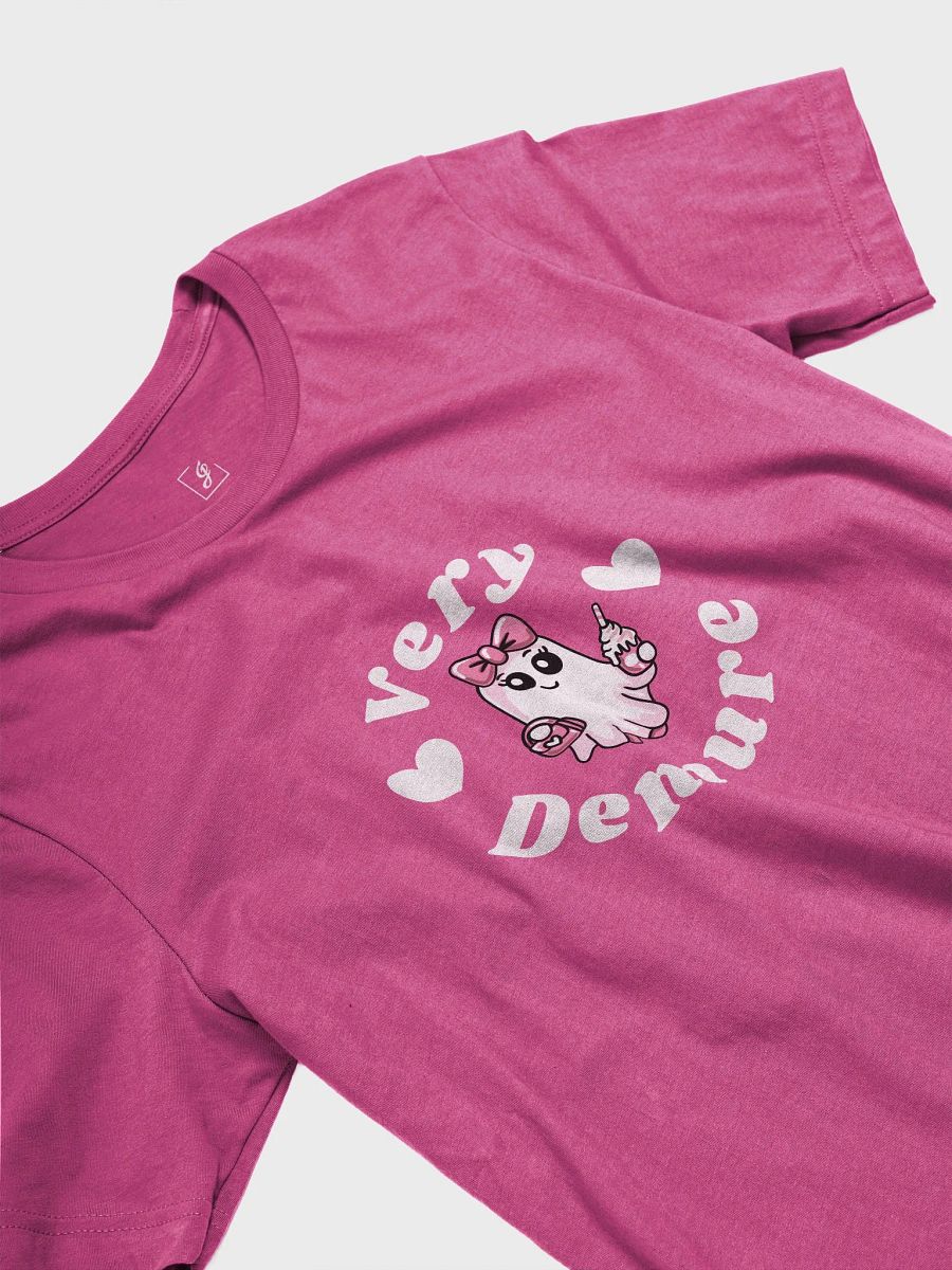 Very Demure Cute Ghost Design Supersoft Classic Fit T-Shirt product image (7)