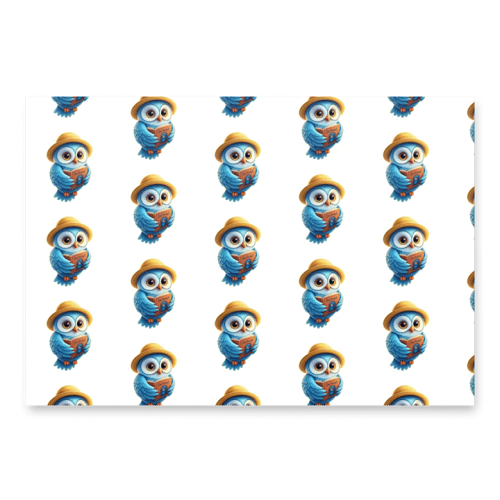Owl Eyes Wrapping Paper Set product image (2)