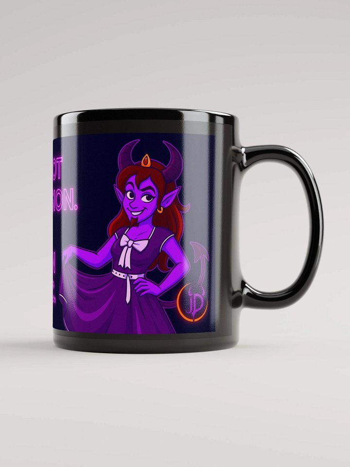 Jaz Delusion Mug – Vision in PVC | Queer Demon Mascot Coffee Cup product image (1)