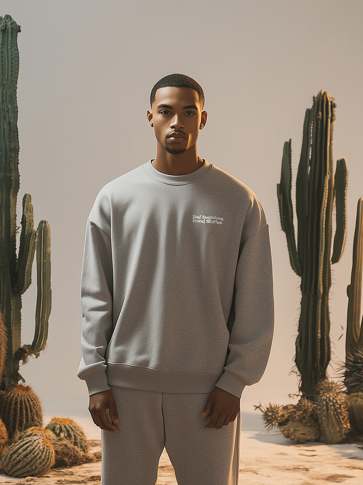 Bad Decisions Good Stories | Sweatshirt product image (2)