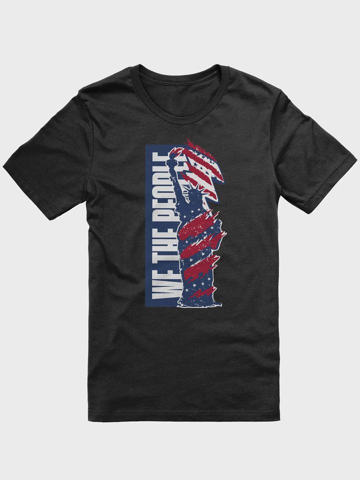 We the people America shirt, status of liberty retro Tshirt, love USA tee product image (9)