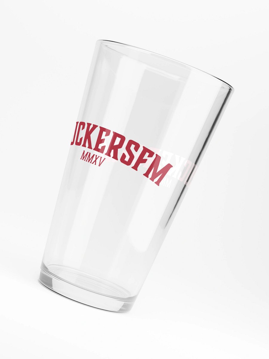 TruckersFM Varsity Style Pint Glass product image (2)