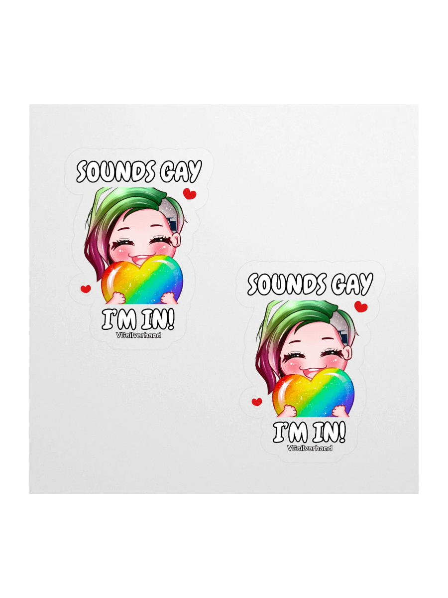 Sounds Gay I'm In Sticker Pack product image (1)