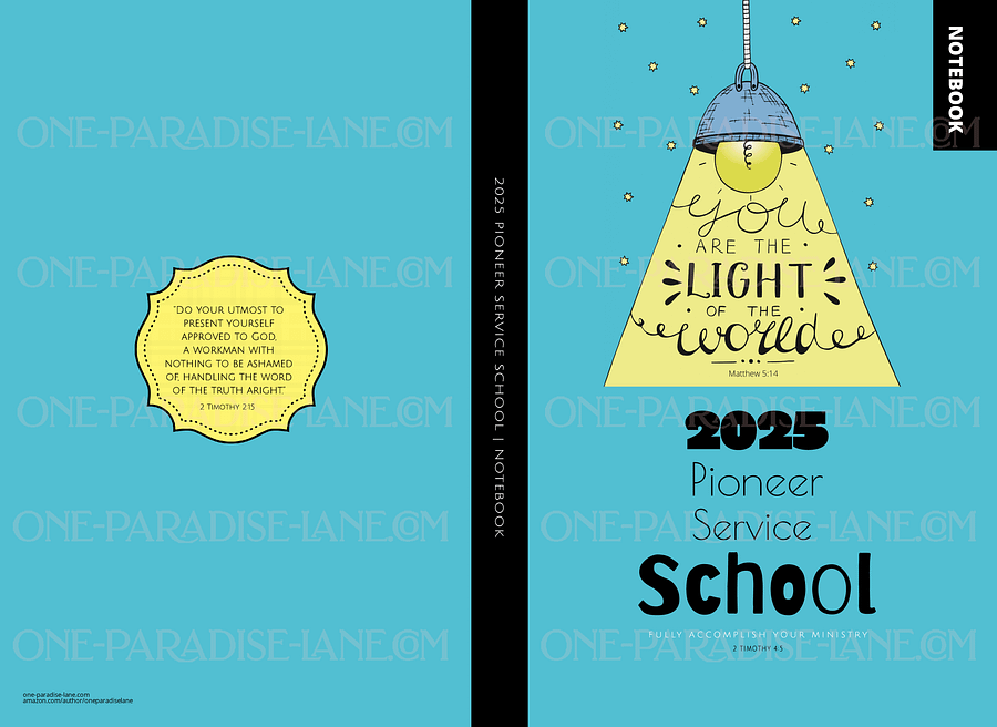 2025 Regular Pioneer Service School Digital Ebook | "You Are the Light of the World" | Ebook product image (3)
