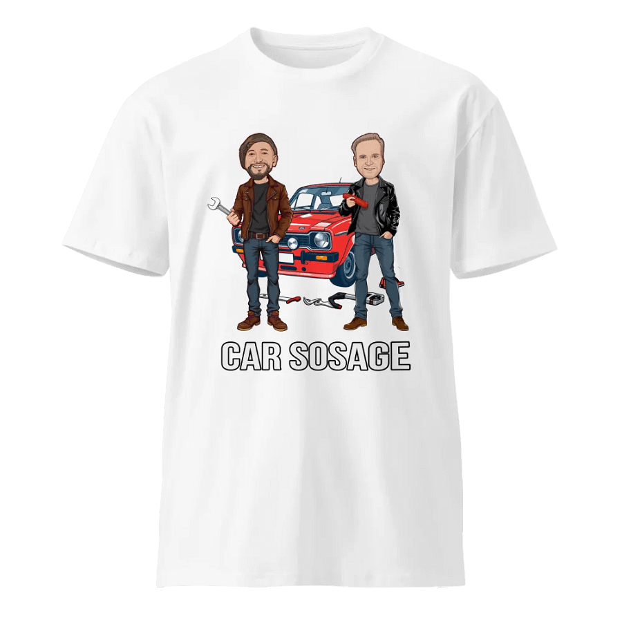 Car Sosage T-shirt Fiesta XR2 - Unisex Premium T-shirt product image (1)