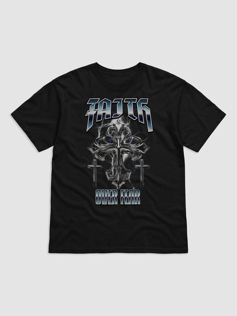 Faith Over Fear Cross Graphic Tee product image (4)