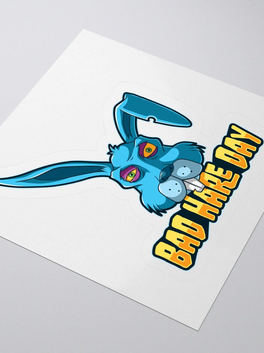 Bad Hare Day – Evil Easter Bunny Sticker product image (9)