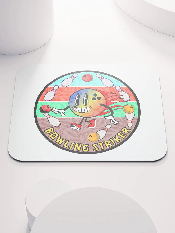 Bowling Striker Energetic Mouse Pad product image (2)