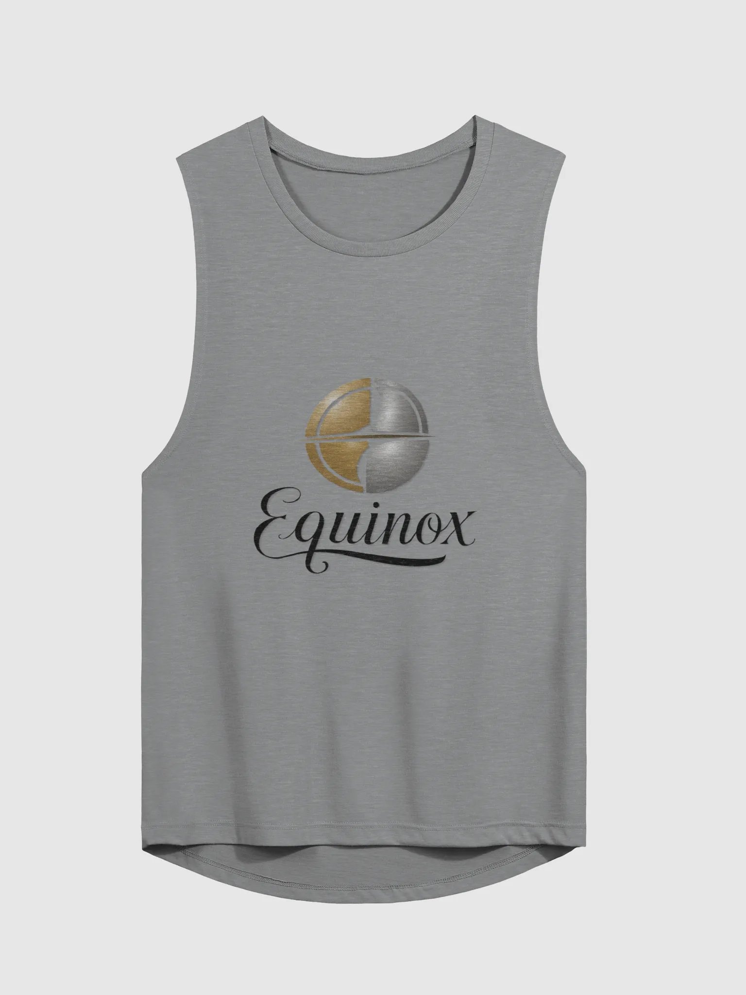 Women’s Flowy Muscle Tank Equinox Design – Soft Drapey Fit S-2XL product image (3)