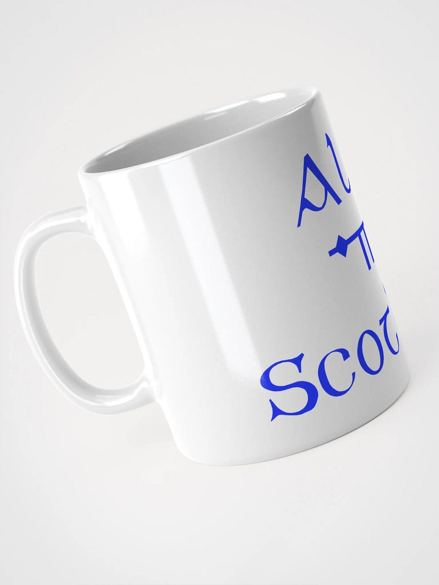 Scotland/Alba Scholastic style Ogham White Glossy Mug product image (4)