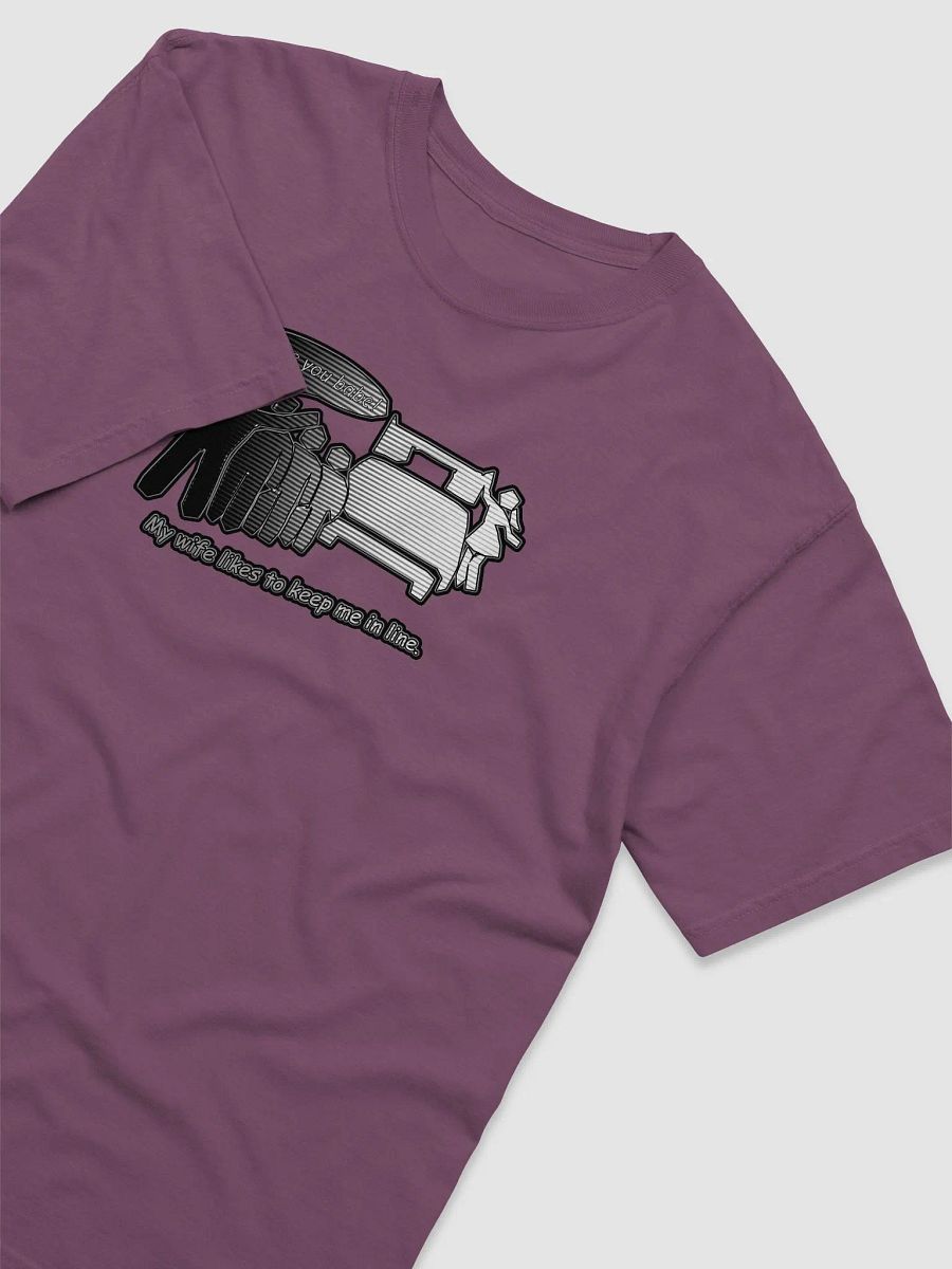 Wife Keeps me in line hotwifing humor shirt product image (26)