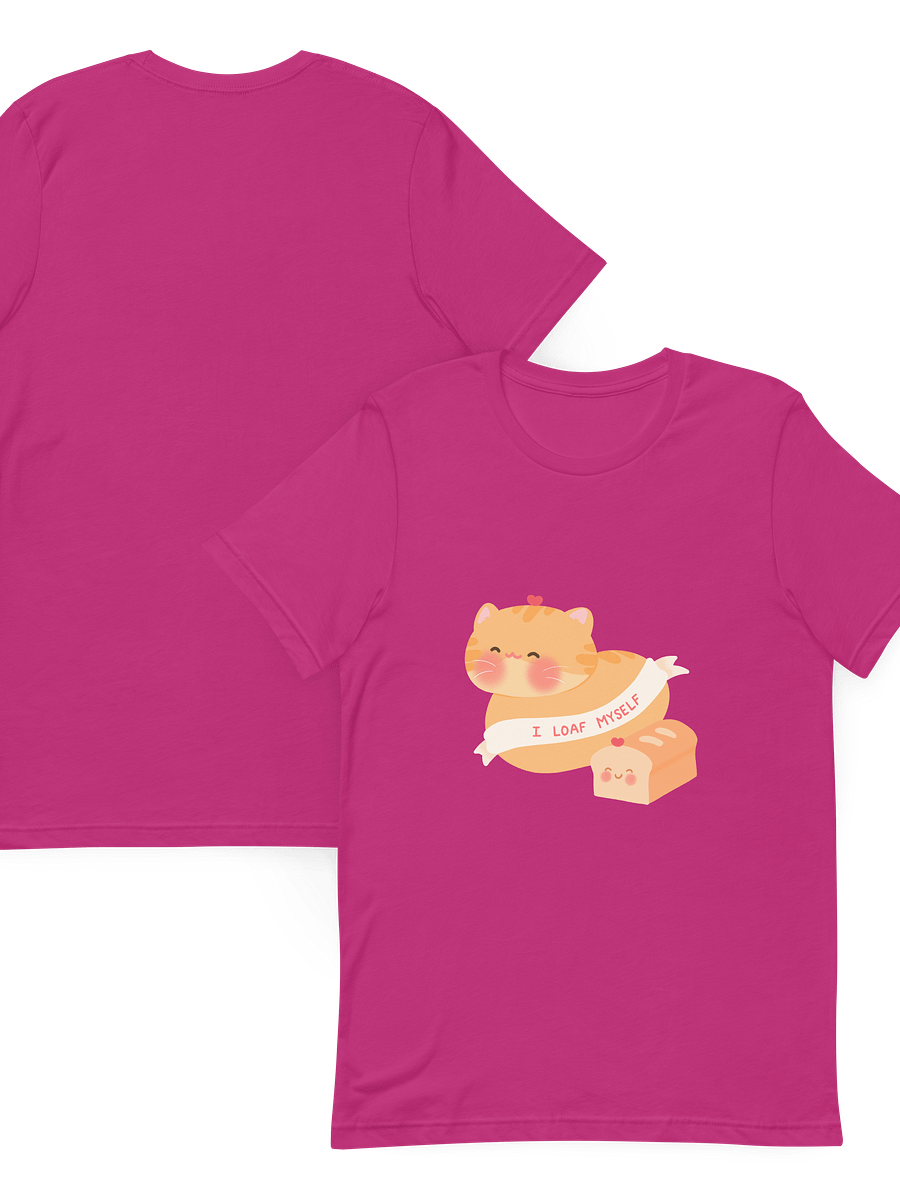I Loaf Myself Soft Cotton Unisex T-shirt product image (5)