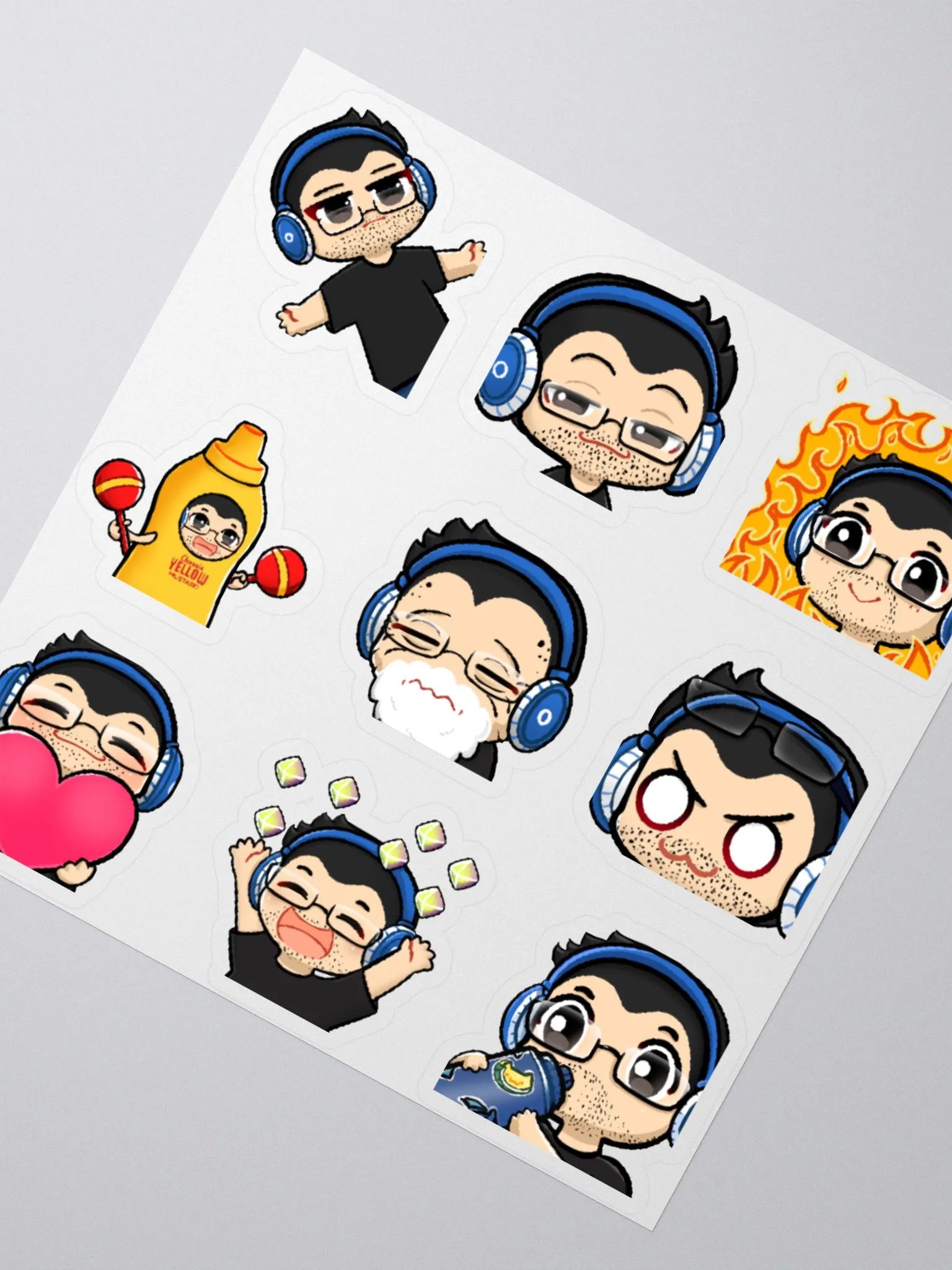 Da Nightclub Stickers (Emotes Set 1) product image (6)