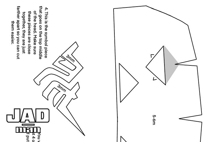 Kiriko Headband Foam Template product image (2)