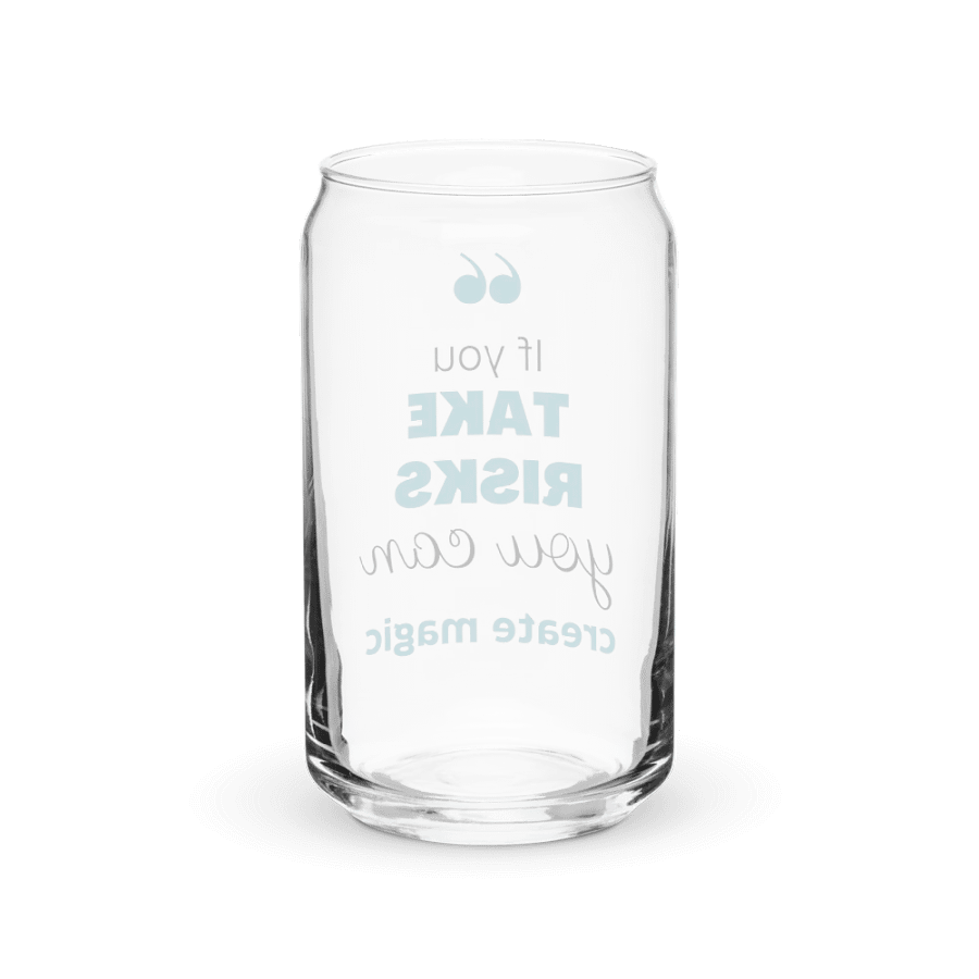Magic Maker Can Glass – Aesthetic Iced Coffee Tumbler for Creators product image (3)