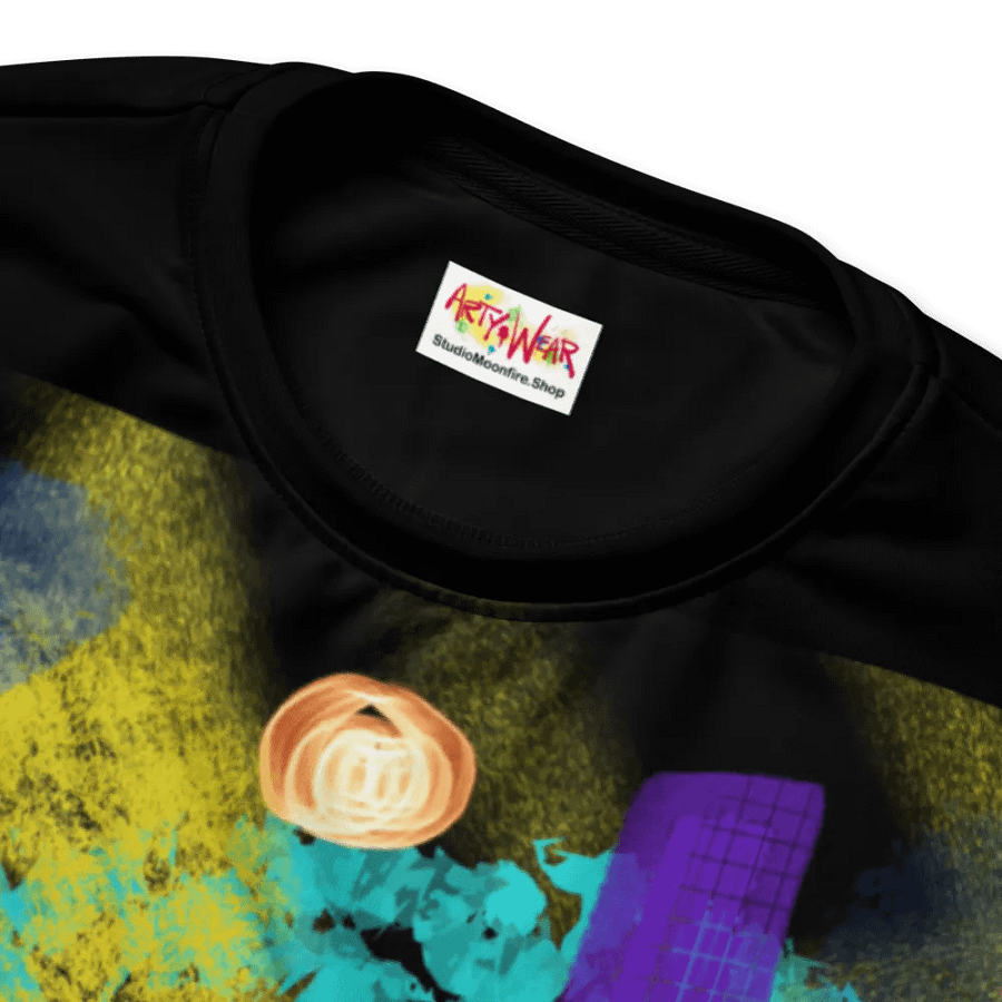 AbstractWear #2 Unisex Art Sweatshirt/Night-Flower product image (4)