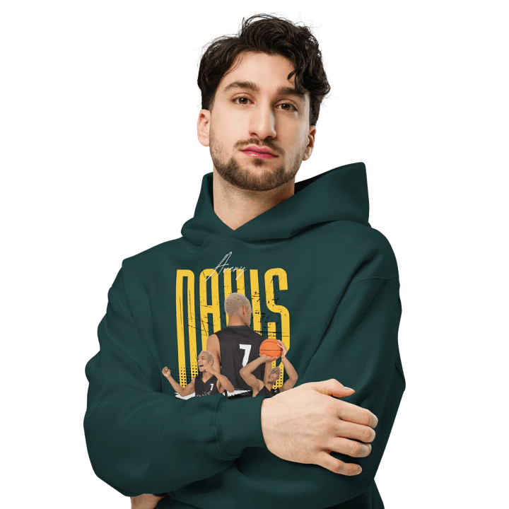 Davis Basketball Celebration Collage Hoodie product image (2)