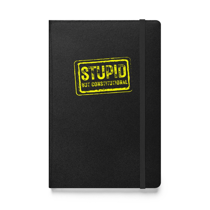 Scalia "Stupid, But Constitutional" Stamp Hardcover Notebook product image (1)