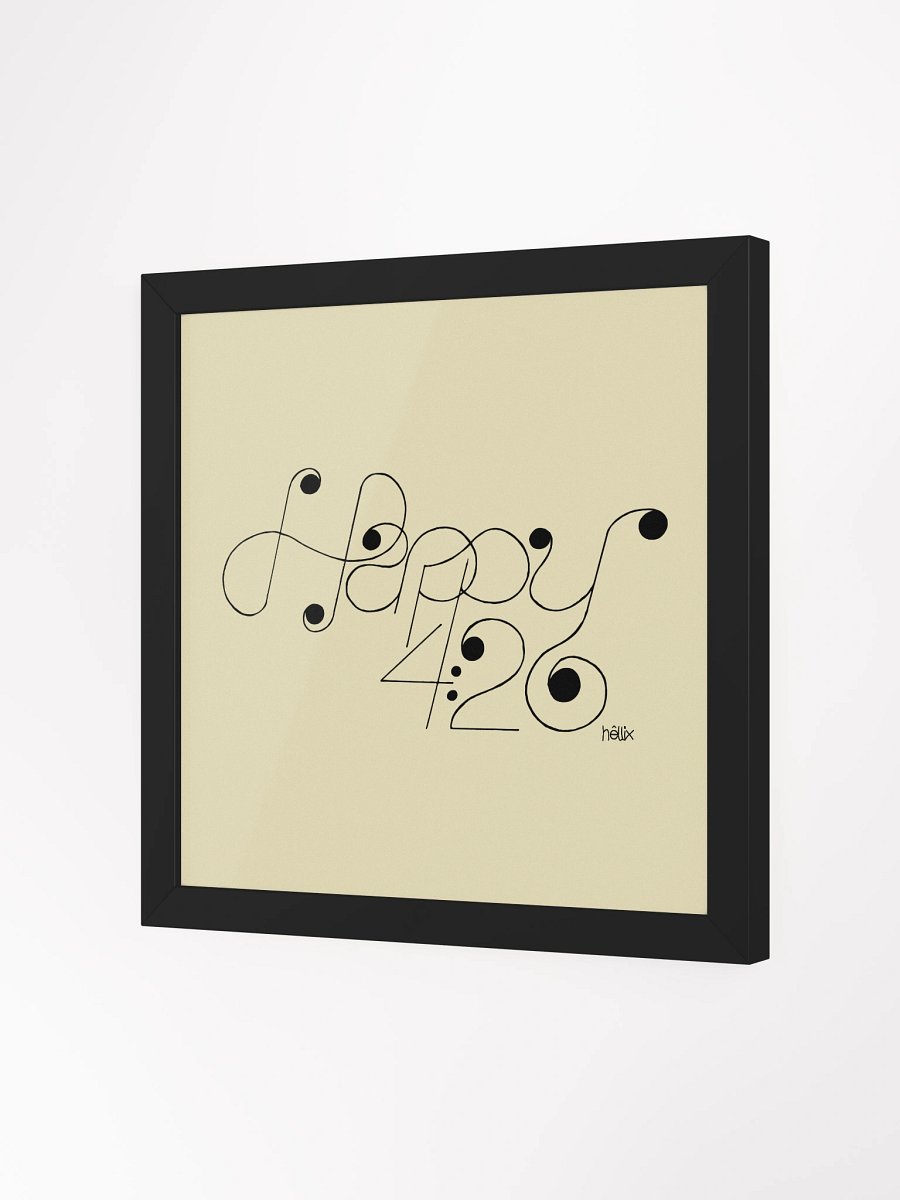 Happy 420 - White 12" product image (2)