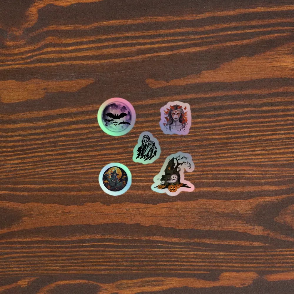 Halloween Holographic Sticker Specter product image (5)