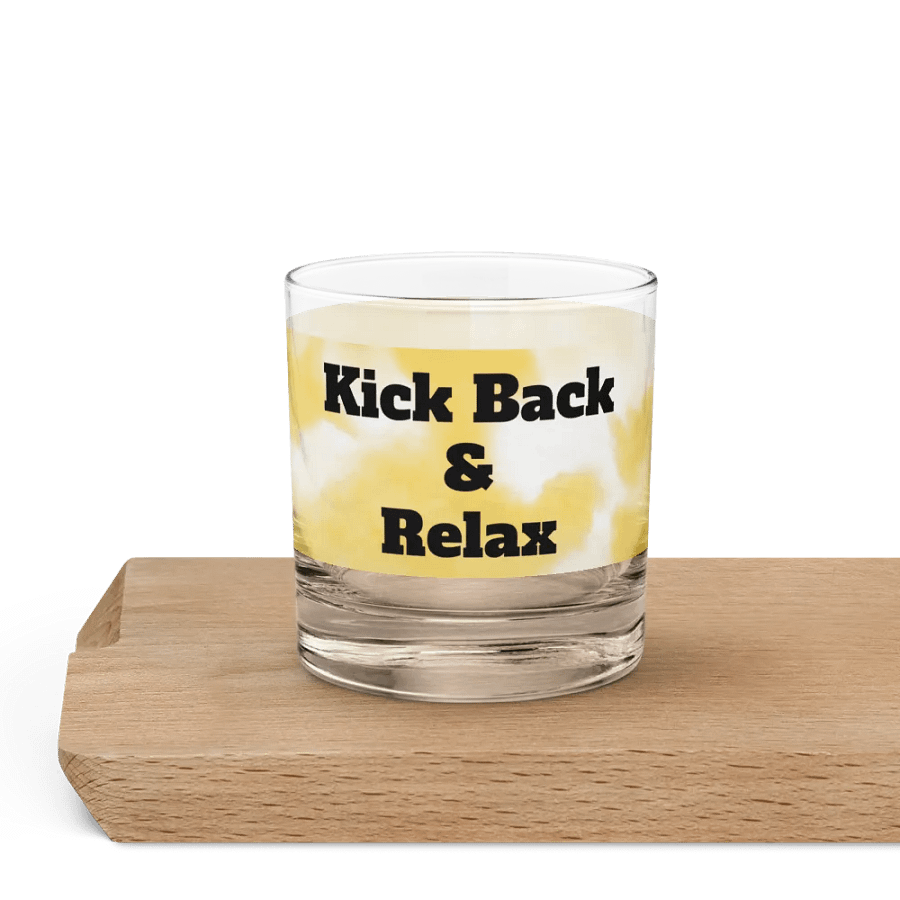 Kick Back & Relax Spirit Glass product image (5)