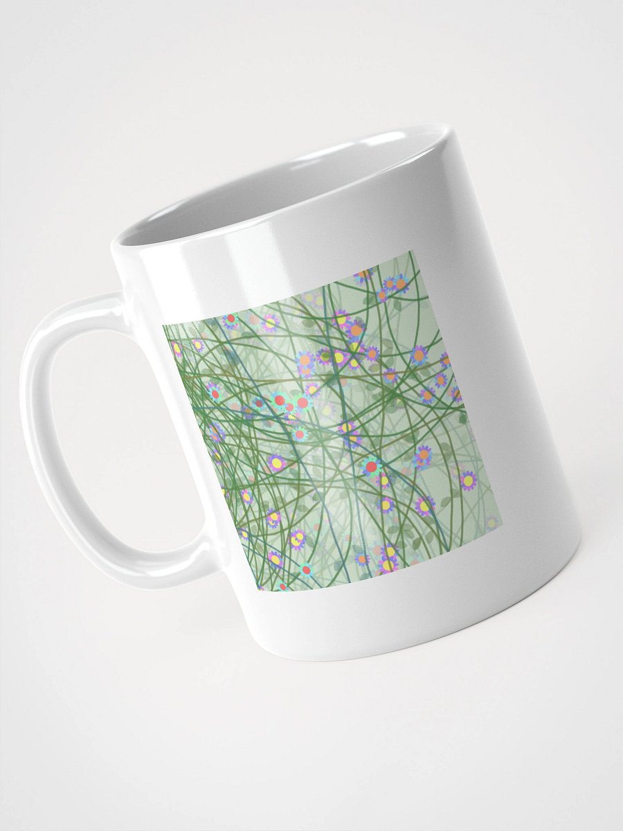 Wavy Blooms Ceramic Mug product image (3)