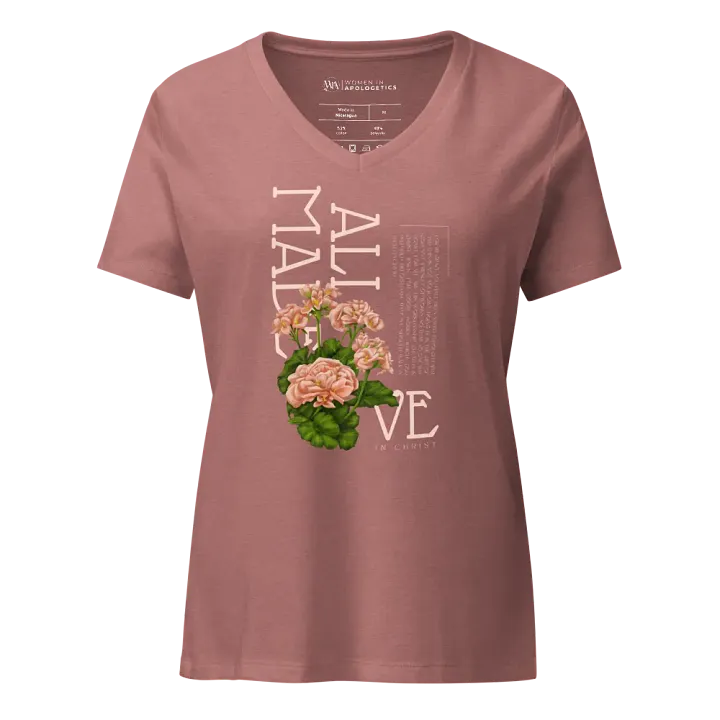 Made Alive in Christ V-Neck T-Shirt product image (1)