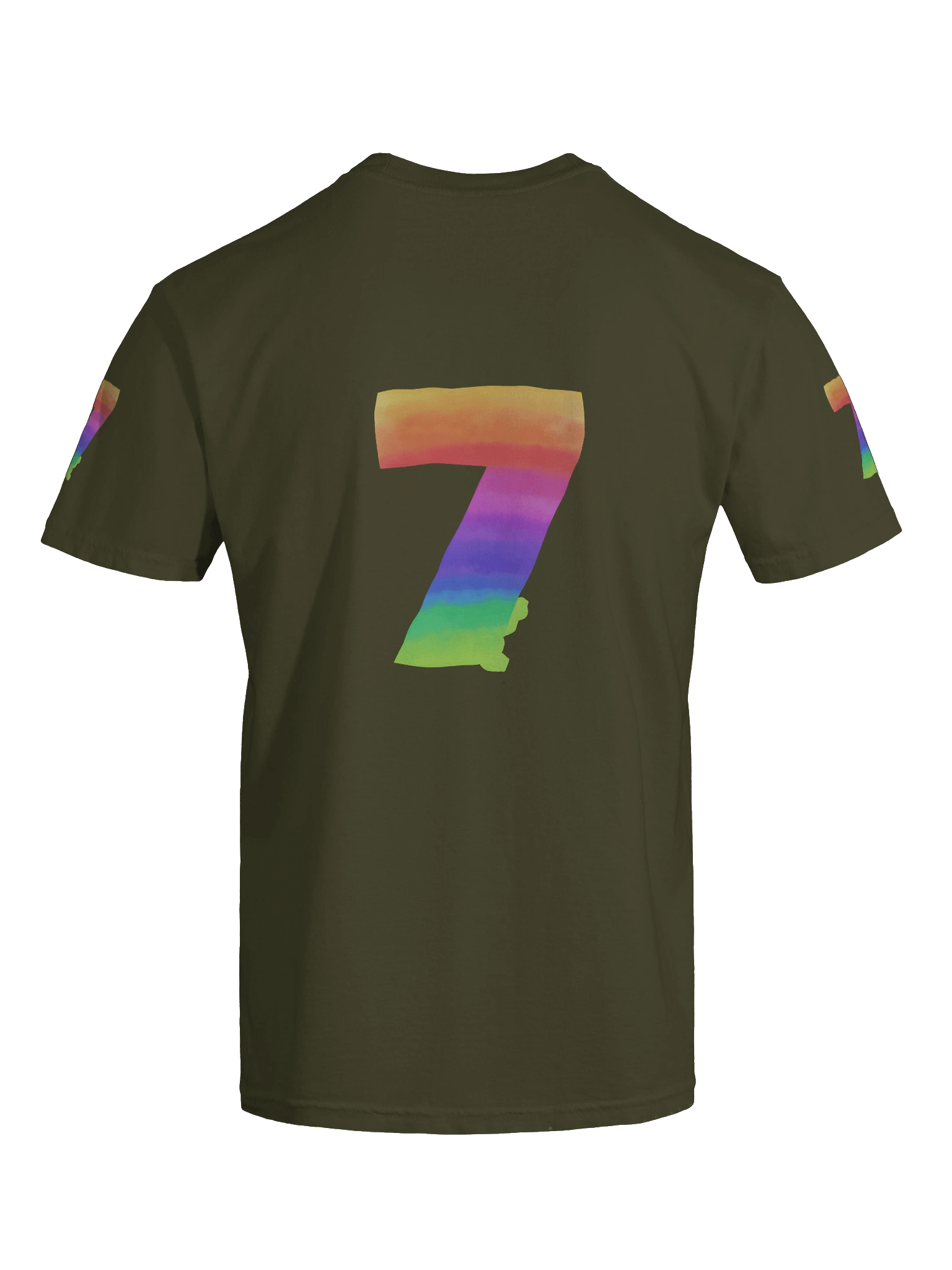 Minimal “7” Gradient T-Shirt – Modern & Timeless product image (9)