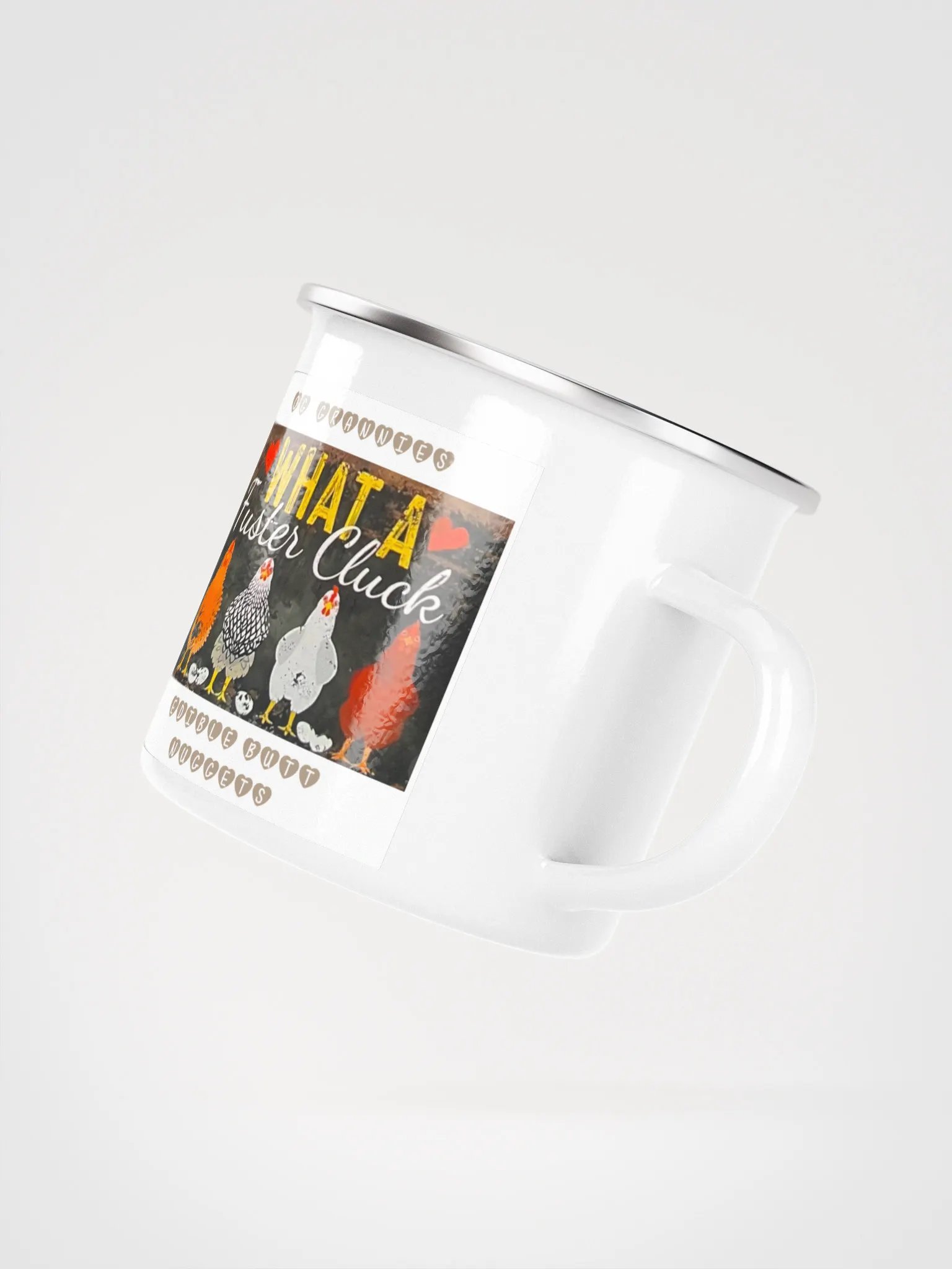 FOWL Play Enamel Mug product image (3)