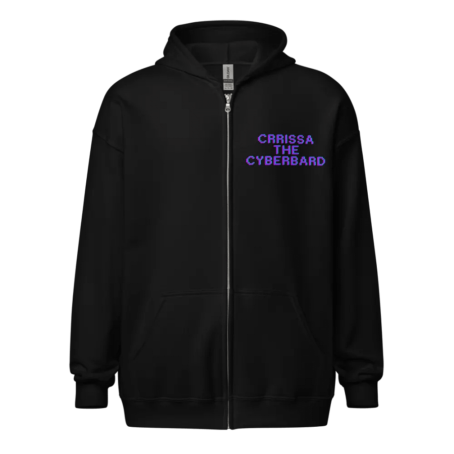 Crrissa - Glitch - Dark Zip Up Hoodies product image (1)