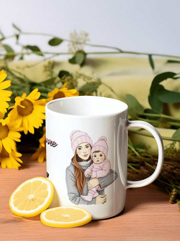 💖Sip in Style, Supermom!💖 (Green eyes, Brown hair) product image (1)