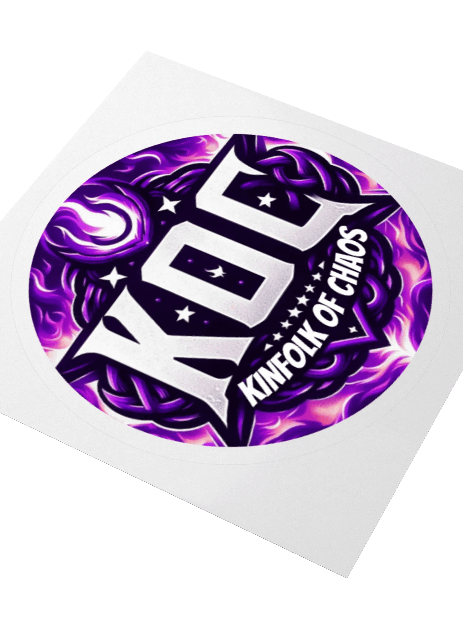 KOC Flame Logo Kiss Cut Stickers product image (8)