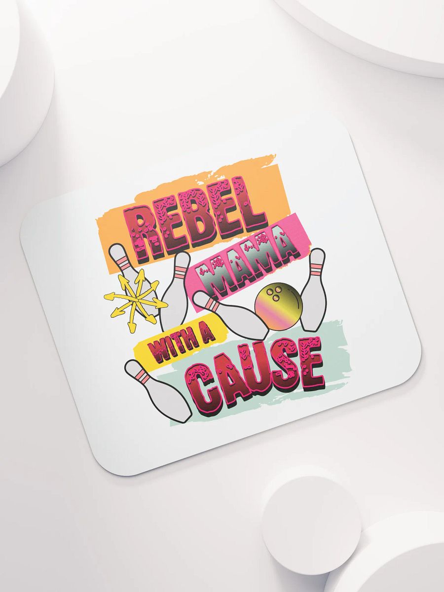 Rebel Mama With A Cause Bowling Mouse Pad product image (5)